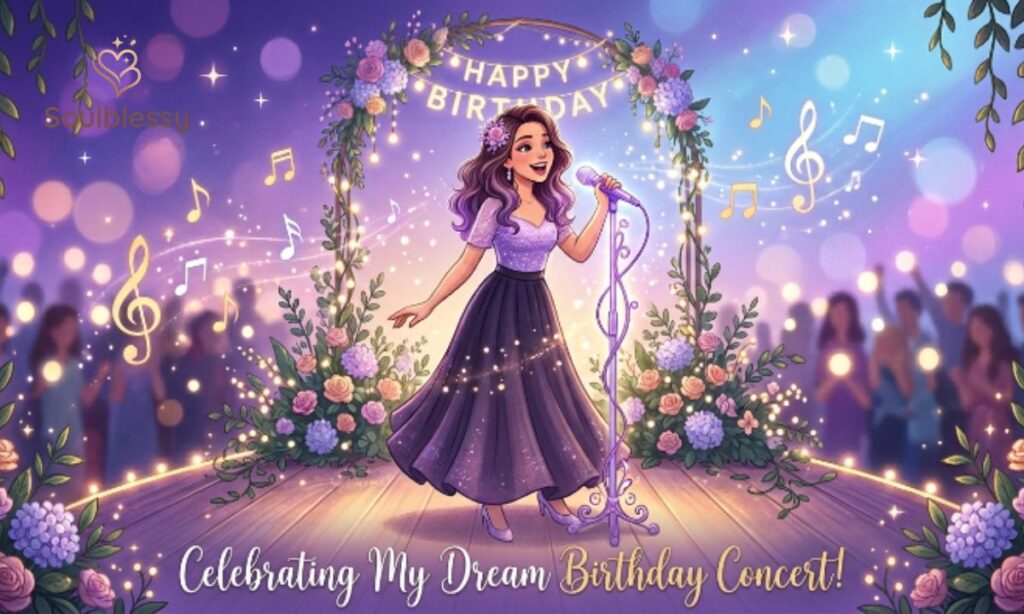  Birthday wishes for idol singer with musical celebration theme
