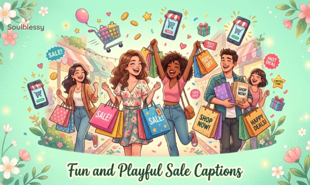 Clothing Sale Captions for Fashion Brands