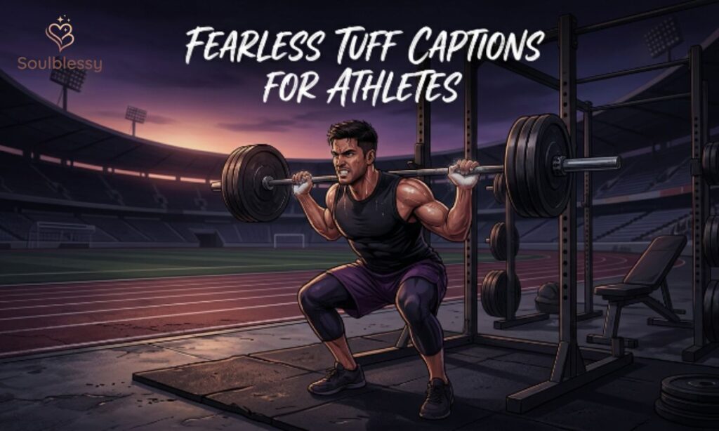 Fearless athlete training alone before sunrise.
