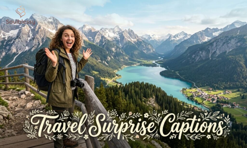 Travellers discover a beautiful hidden destination with excitement.