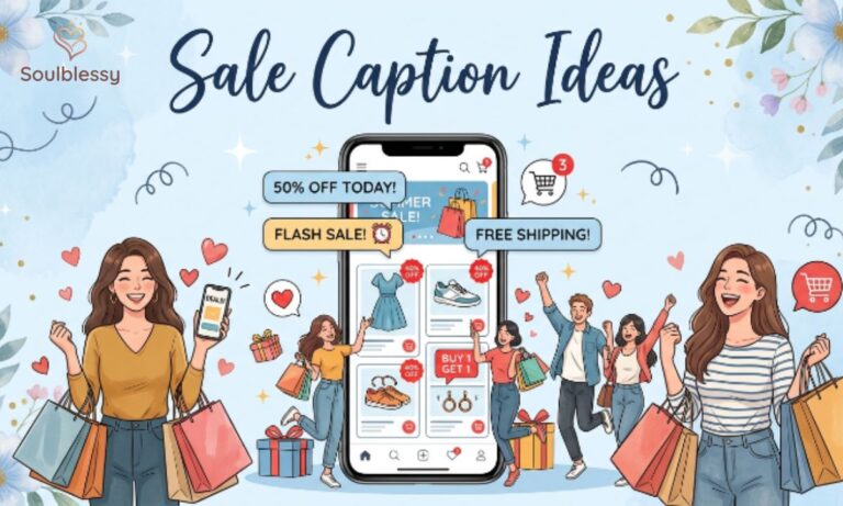 335 Best Sale Captions for Instagram 2025 featured image