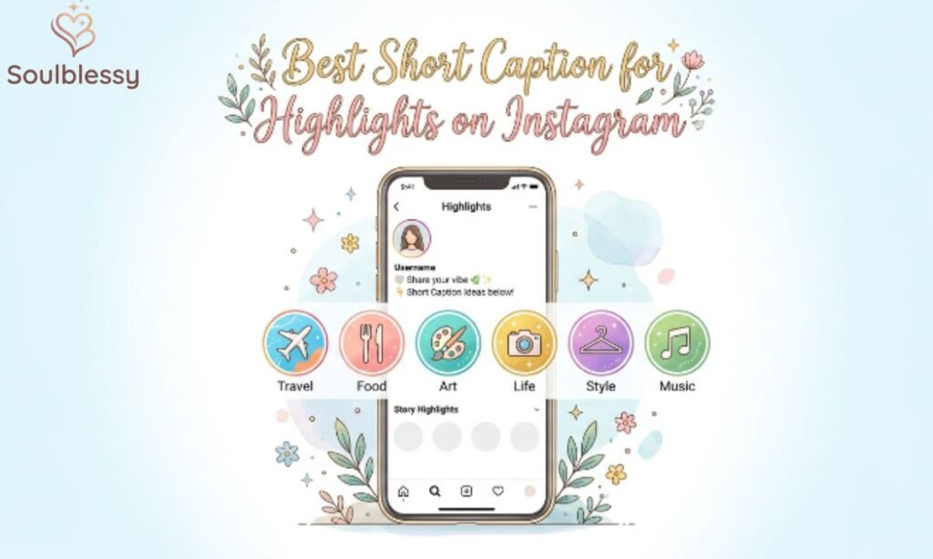 Best short caption for Instagram highlights illustration.