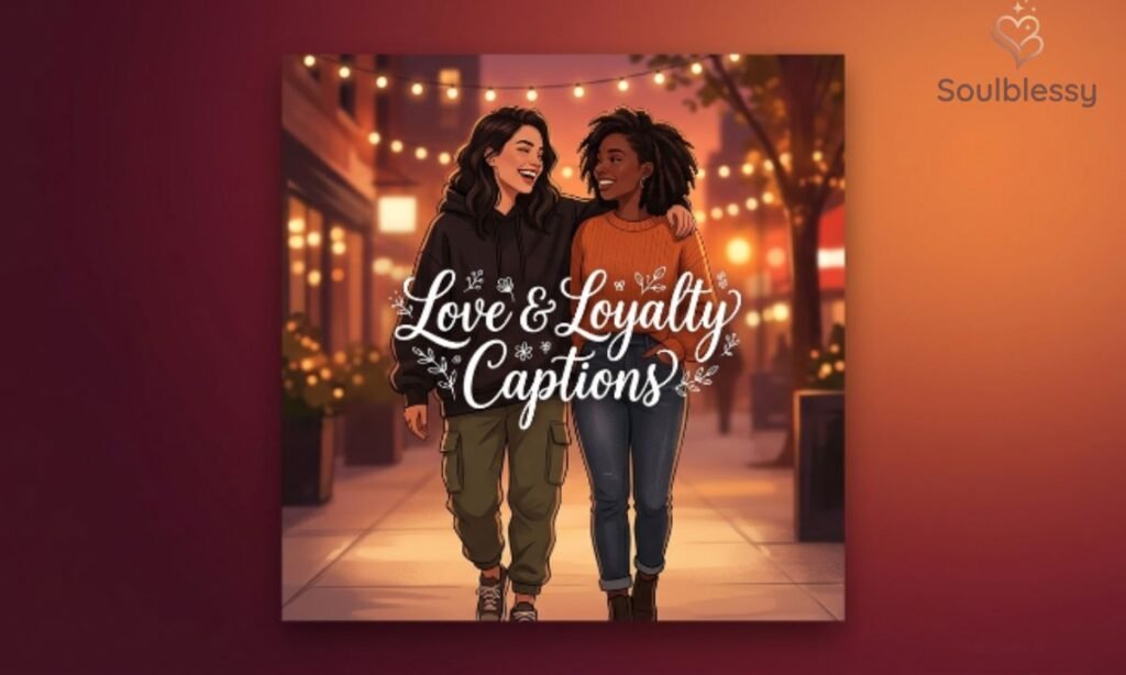 Love and loyalty Polo G inspired captions illustration.
