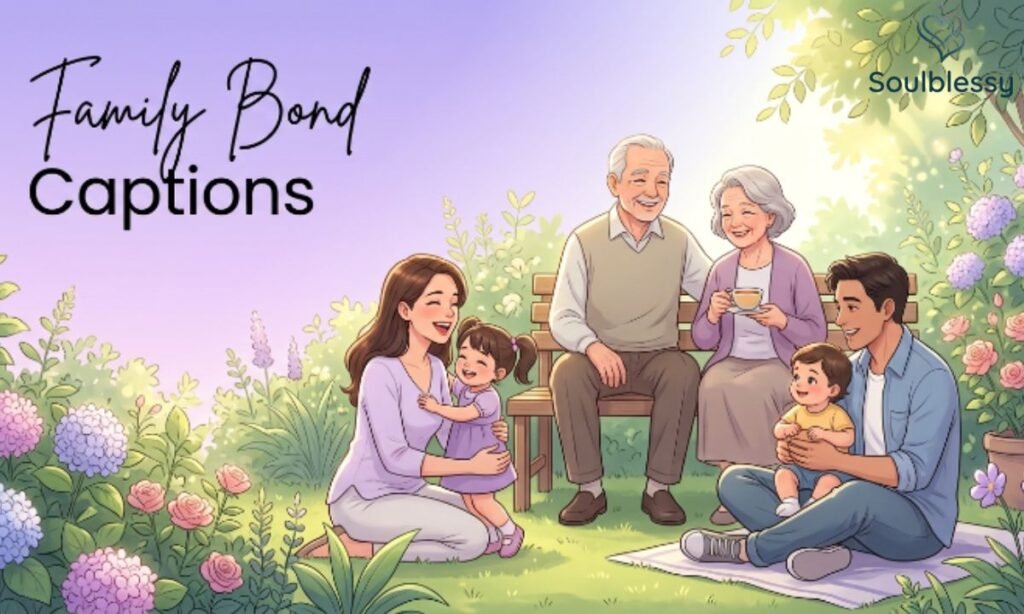 Happy family sharing love and strong lifelong relationships.
