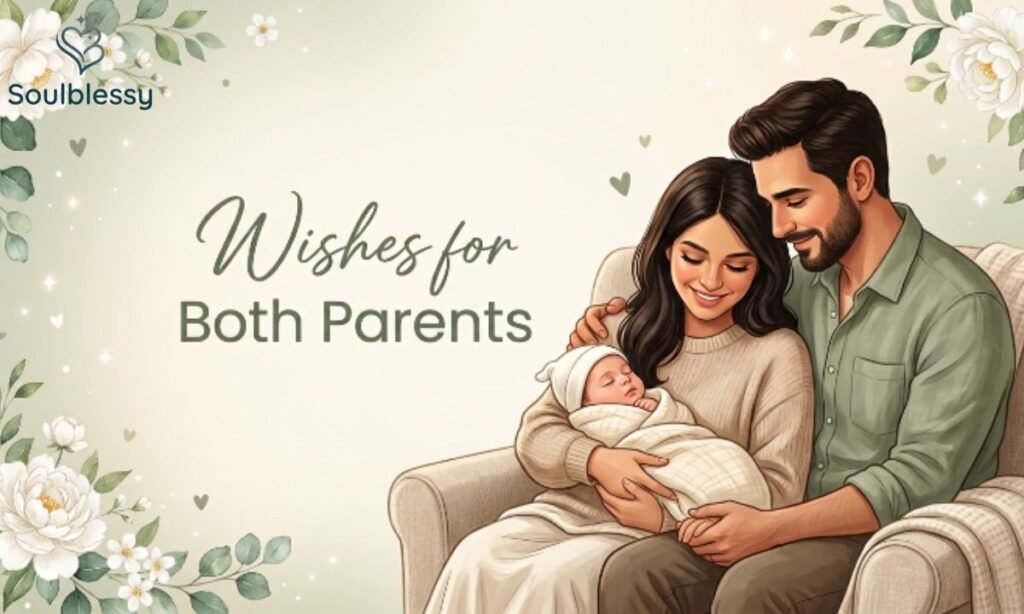 Newborn Daughter Wishes for both parents celebrating their baby girl