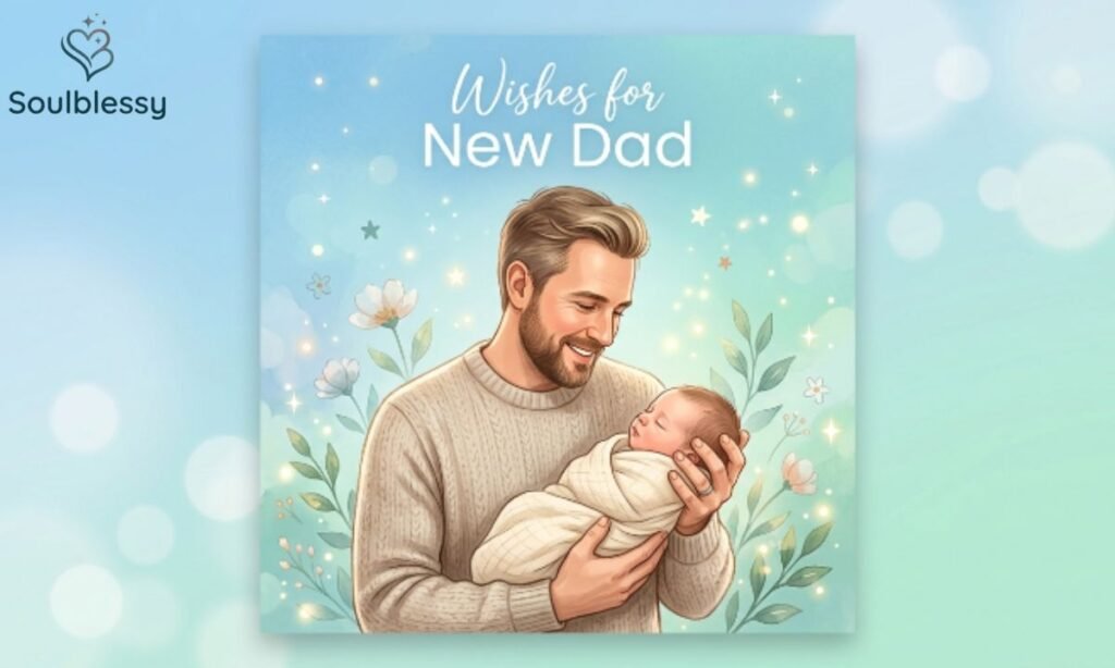 Newborn Daughter Wishes for new dad holding his baby girl